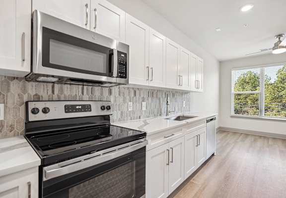 Modern Kitchen at The Falstaff in Raleigh, NC 27610