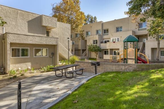 Outdoor seating area