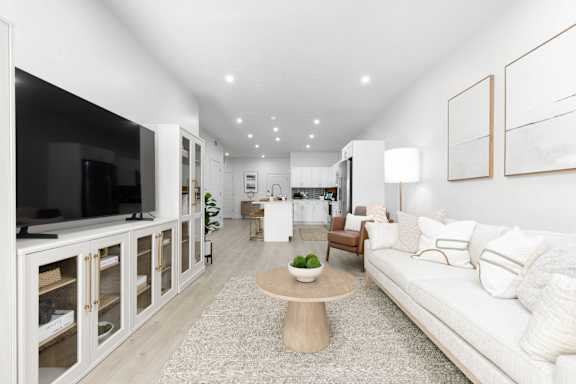 LED Tv in Living room at The Vue At Desert Color, Utah, 84790