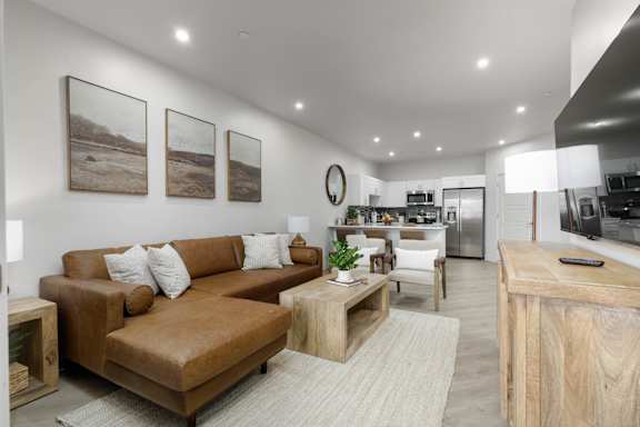 Living Room Interiors at The Vue At Desert Color, St. George, UT, 84790