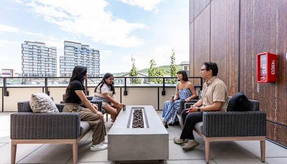 Rooftop Decks at Vista Apartments at Edgemont, Edmonton, AB T6M 1J4