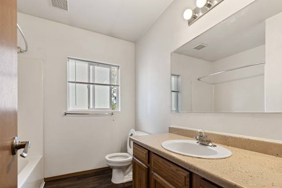 a bathroom with a sink and a toilet