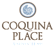 A logo for a company named Coquina Place with a shell graphic.