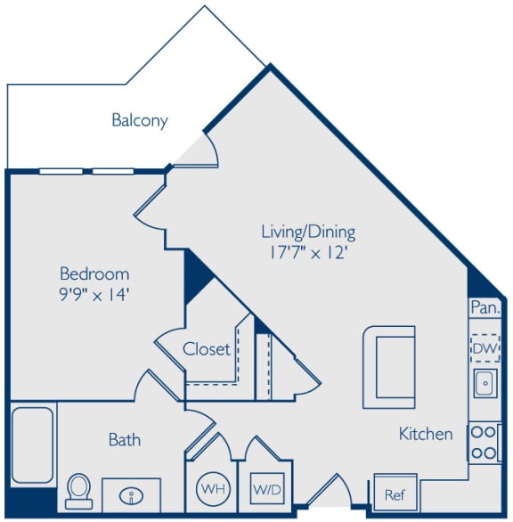 ?1 bedroom apartments near alexandria
