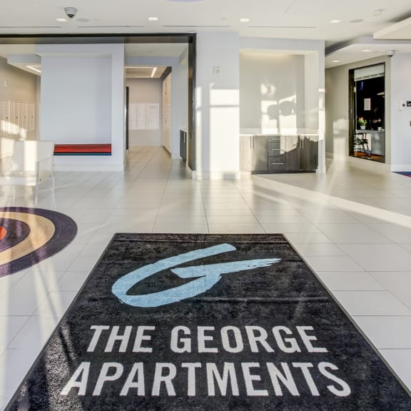 Building Entrance at The George, MD 20902