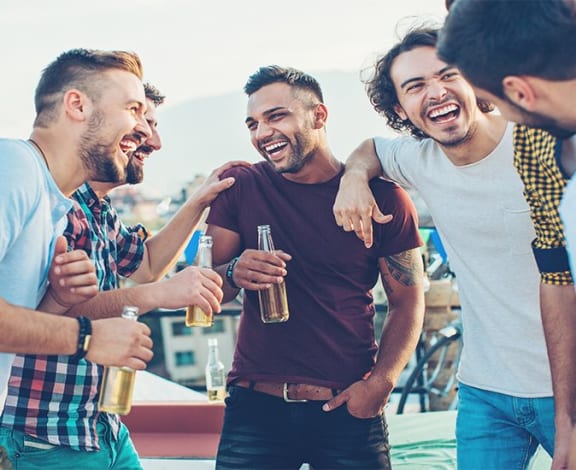 Happy Residents at Palo Alto Place, Palo Alto, California