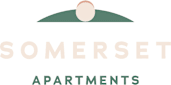 A logo with the word "SOMERSET" in large letters.