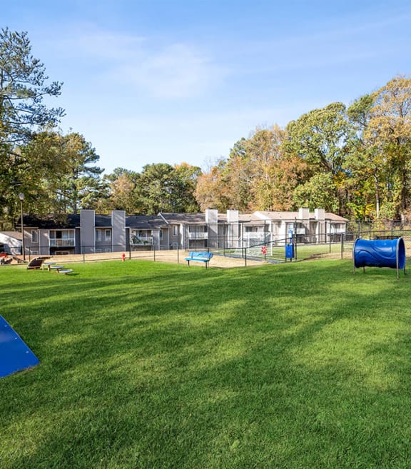 Dog park at Elevate at Jackson Creek