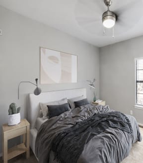 Bedroom at Bridges at Oakbend Apartments, Texas, 75067