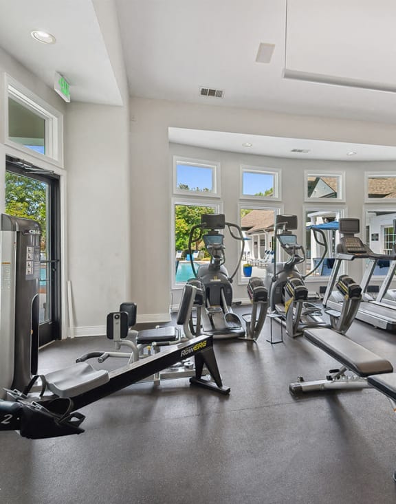 Fitness center at Parc at 980