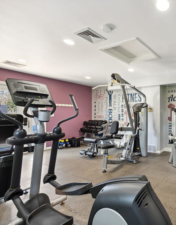 Community Fitness Center at Middlesex Crossing Apartments located in Billerica, MA-MEDAM.