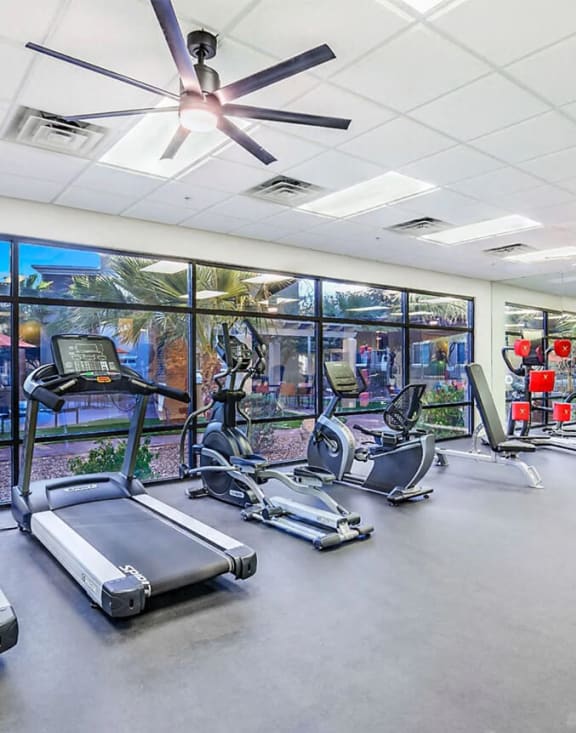 Community fitness center at Equestrian
