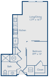 one bedroom apartments in alexandria, VA