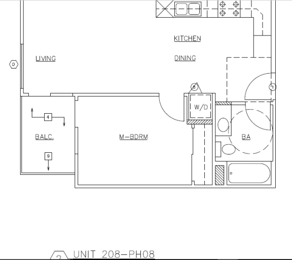 Units 208, 308, PH8