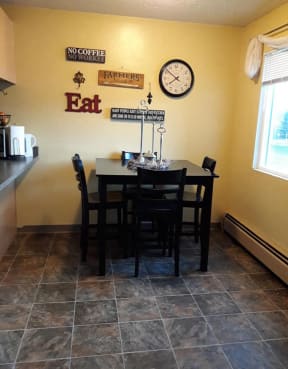 Dining area