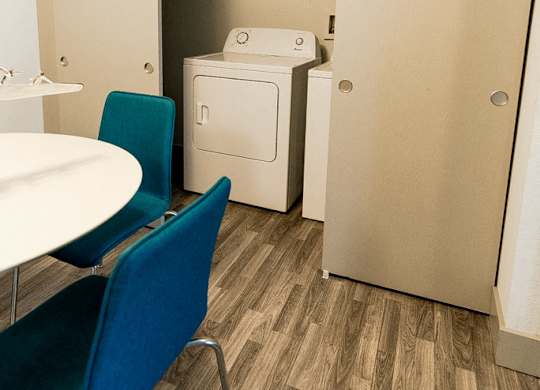 Dining Room and Laundry at Aero Apartments, Tacoma, WA, 98444