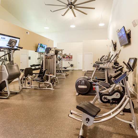 Gym with Various Exercise Equipments at Signature Pointe, Washington, 98032