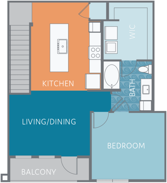 Floor Plan  A2U-BHG Floor Plan at Watermark on Twenty Mile, Colorado, 80134