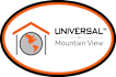 an image of the universal of mountain view logo
