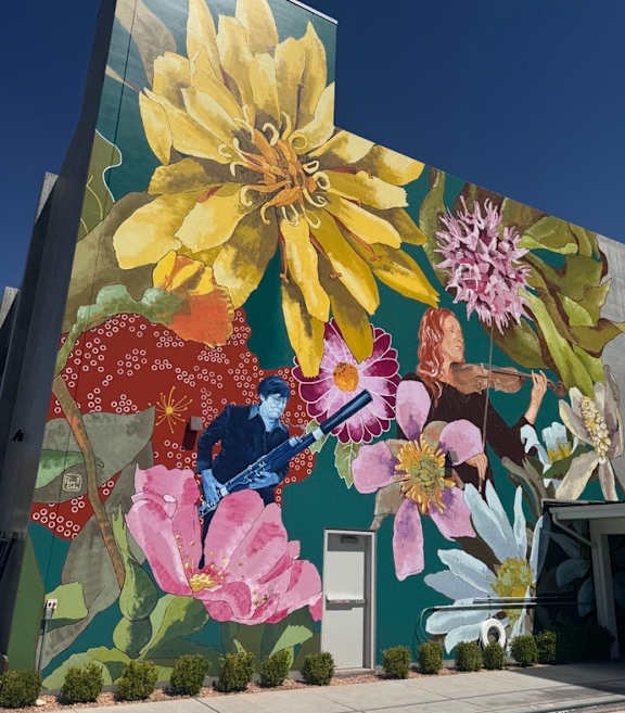 Mural at City View St. George, Utah