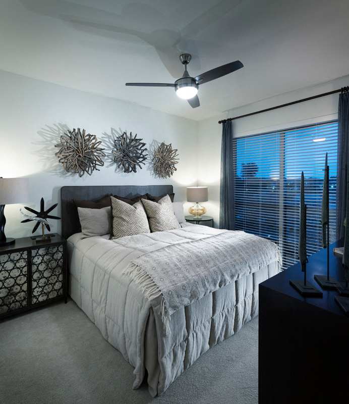 Luxe at Alewife apartment bedroom - Cambridge, MA