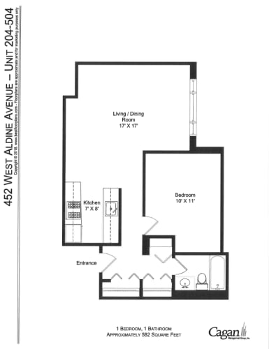Floor Plan  450 Aldine One Two Studio Bedrooms For Rent Available Now Affordable and remodeled