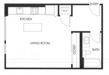  Floor Plan Studio A