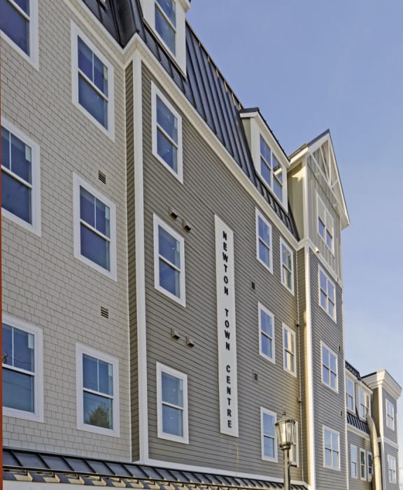 exterior of building property