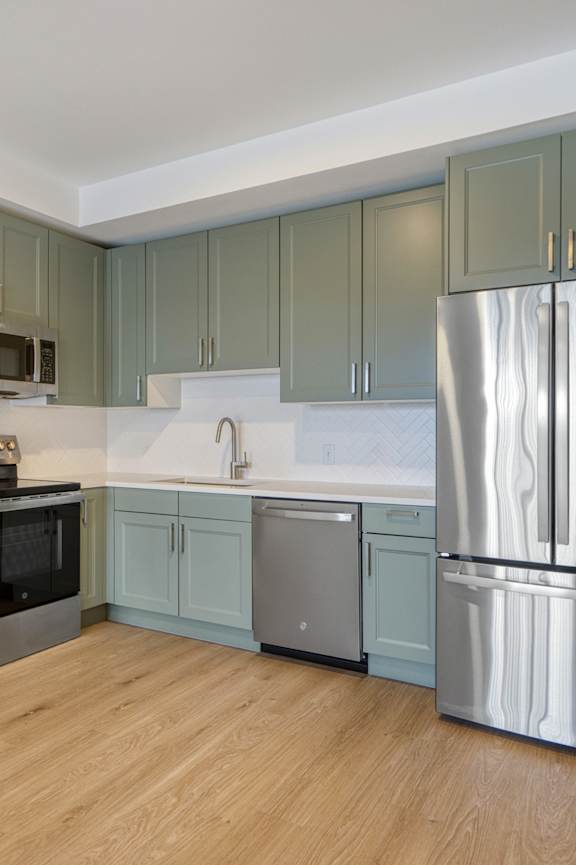 Modern kitchen design at The Renaissance Naples, FL
