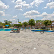 Poolside Landscape at Flats of Forestville, Forestville, MD, 20747