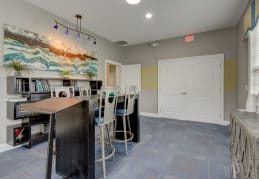 Sitting area at Andrews Ridge Apartments, Suitland, Maryland