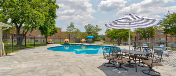 Pool View at Flats of Forestville, Maryland, 20747