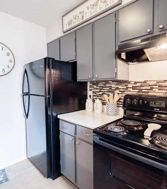 Acadia on the Lake Apartments in San Antonio, TX Model Kitchen