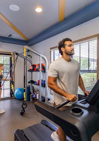 Gym with modern equipments at Portofino Cove, Fort Myers, FL, 33916