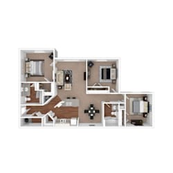 Floor Plan 3 Bedroom