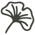 the logo is gray and black on a black background