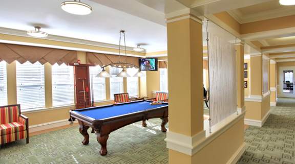 Billiards Table at Hammarlee House Apartments, Glen Burnie, MD