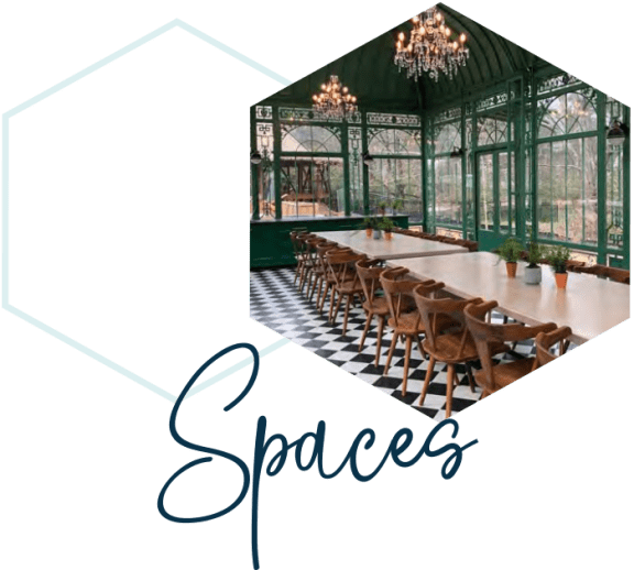 Image of beautiful dining room area