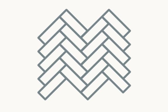 a drawing of a chevron pattern on a white background