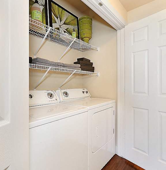 Full sized washer/dryer