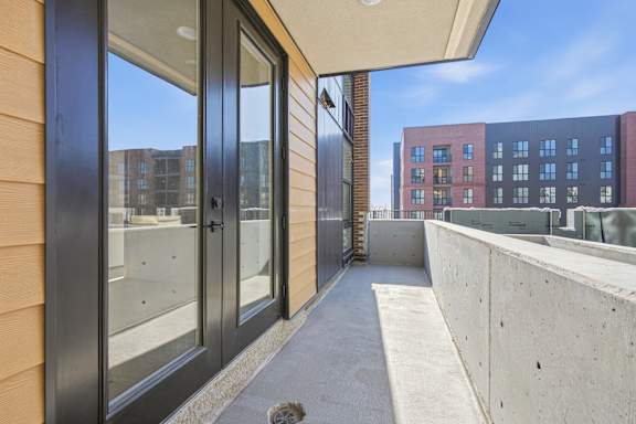 Large Balcony at Brickside Heights, Millcreek, UT