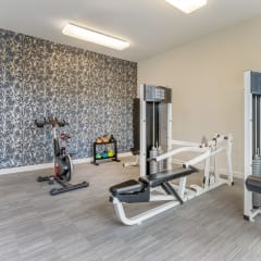 Transform your workout at our gym – top-tier equipment, endless possibilities at Harvest Park Apartments