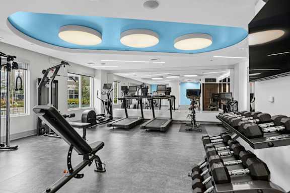 24 Hour Fitness Center with Cardio