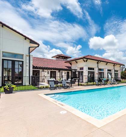 take a dip in our resort style swimming pool