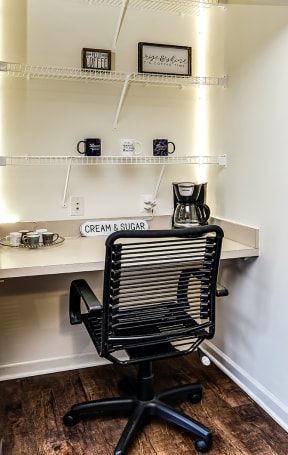 Work station at The Larimore Apartments, Omaha, NE 68164