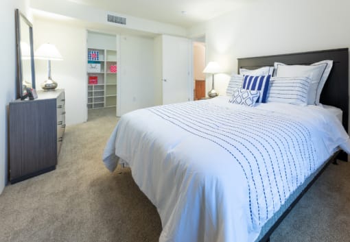 Phase 1 Master Bedroom at Alger Apartments, Grayling, MI
