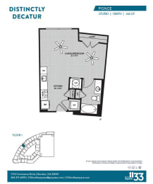 Floor Plan  Ponce
