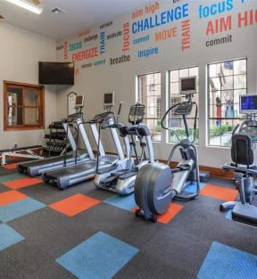Club-Quality Montecito Pointe Fitness Center in Las Vegas, NV Apartments for Rent