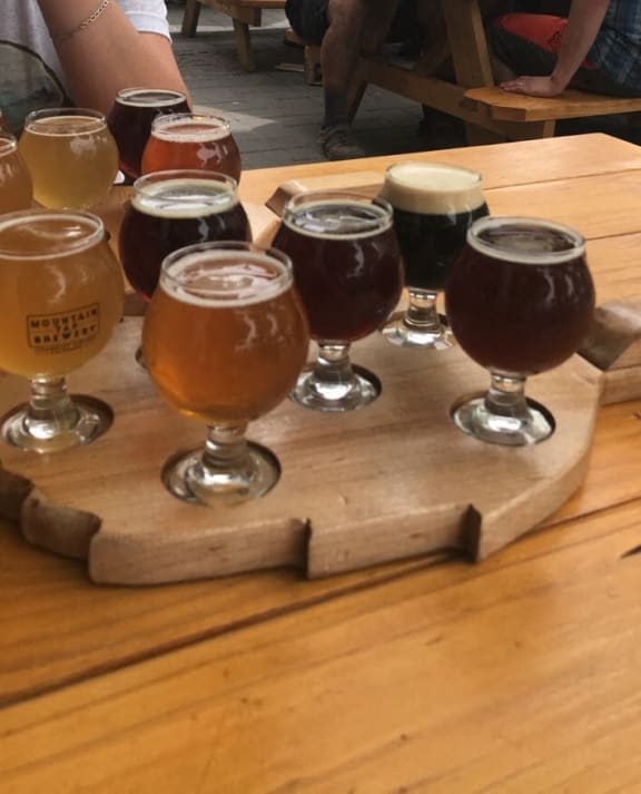 Steamboat Beer Flights at Dream Island, Steamboat Springs, Colorado