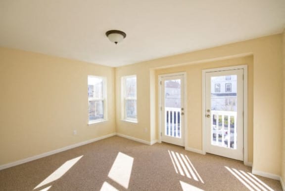 Bedroom with Juliette balcony